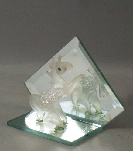 Cheval verre souffle et - en,