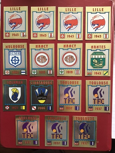 Panini foot football 1983 - foot,
