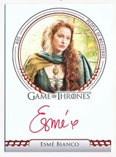 Game of Thrones Legends of the Realm Esme Bianco Sigil Autograph Auto #NNO