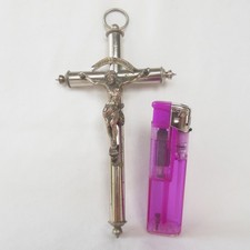ANCIEN Crucifix  15cm Métal