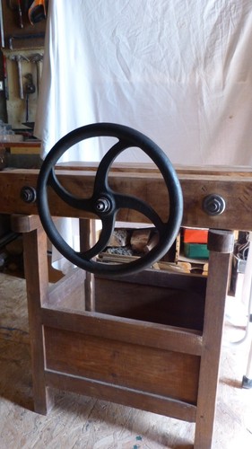 Outil ancien bois - , fonte