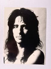 Alice Cooper Photo Original Noir et Blanc Press Promotion 1975