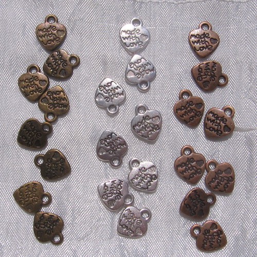 Breloques choix coeur - breloques, au