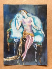 KEES VAN DONGEN Dessin sur