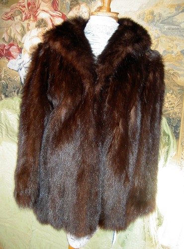 Fourure vintage veste - veste, en