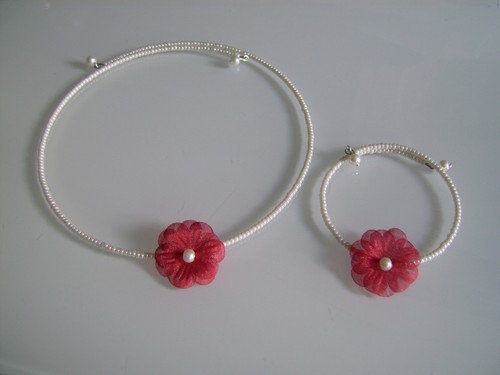 Parure enfant beige clair - parure,