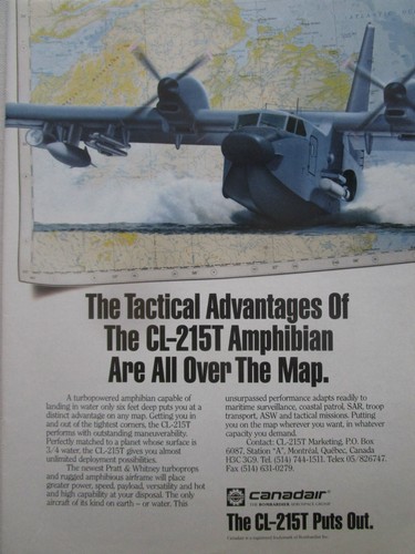 Pub canadair cl 215t - 89-90, cl-215t