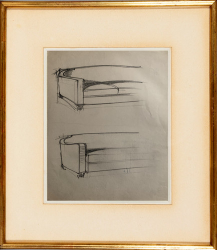 Dessin original mobilier de - mobilier,