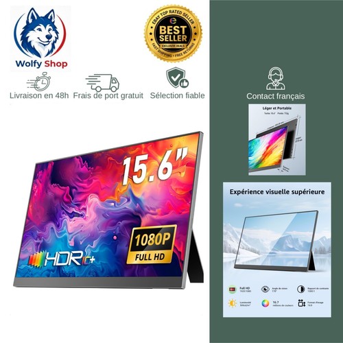 écran portable fhd ips - 15.6",