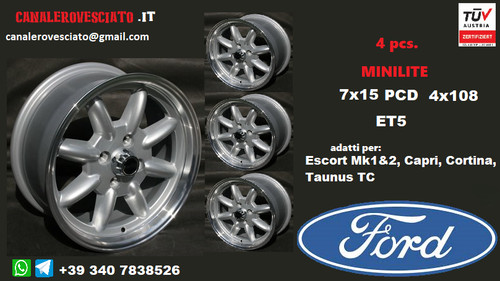 Jantes minilite - jantes, 7j