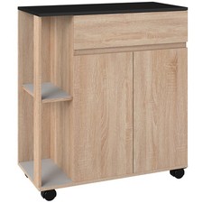 HOMCOM desserte 78x39.5x88.5cm