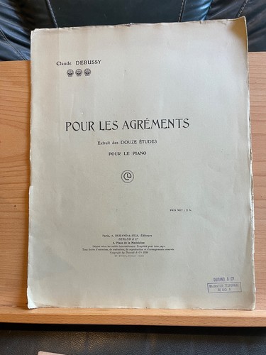 Debussy pour les agréments - debussy,