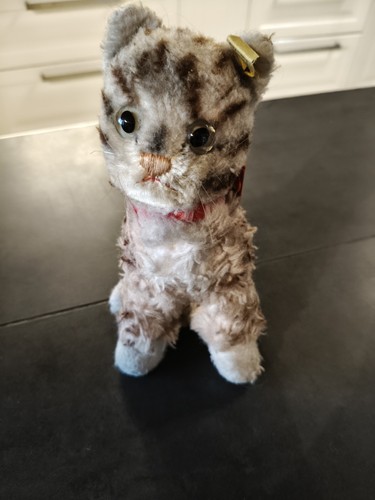 Steiff peluche chaton tigré - peluche,