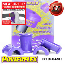 Powerflex Frt Arb Moyeu 18.5mm pour Smart Roadster + Brabus 03-05 PFF68-104-18.5