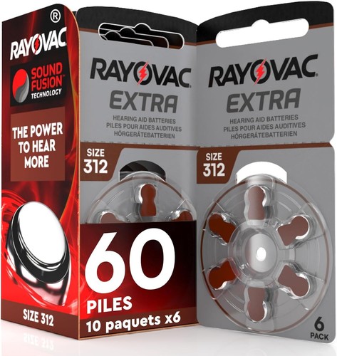 Piles auditives rayovac - piles,