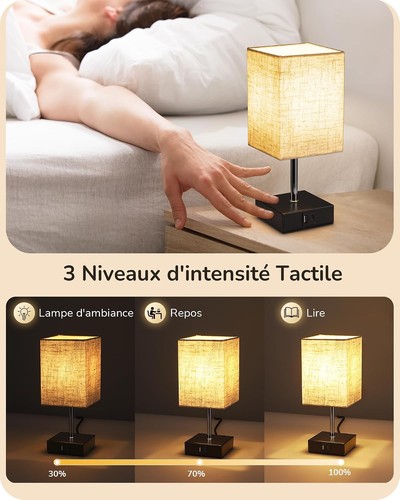 Lampes chevet edishine - lampes,