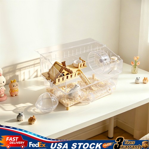 Acrylic hamster cage tier - acrylic,