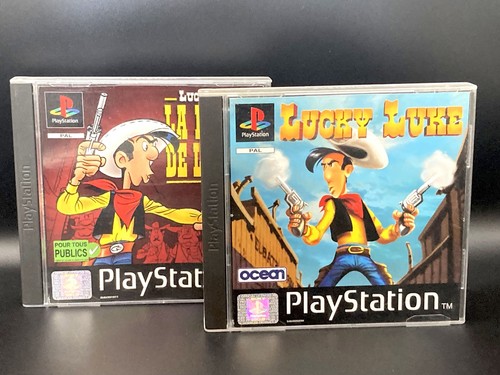 Lot jeux ps1 lucky - 2, &