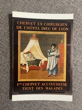 CPM GRENOBLE MUSEE ENSEIGNE D ACCOUCHEUSE EN BOIS PEINT