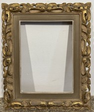 Cadre ancien 1F en bois doré