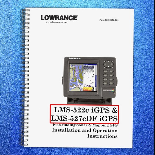 Lowrance lms 522c - lms-522c, igps