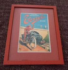 Affiche vintage moto TERROT