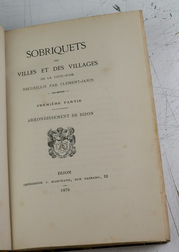 Rare sobriquets des villes - sobriquets, et