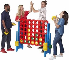 Giant 4 To Score Game Backyard Kids Adults Toys Family Party Fun Play Portable