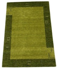 Tapis Gabbeh Vert 100% Laine Tissé à la Main D'Orient Lori 125x180 CM WR110