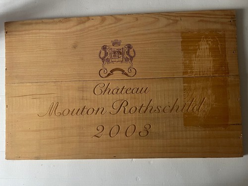 Chateau mouton rothschild 2003 - rothschild,