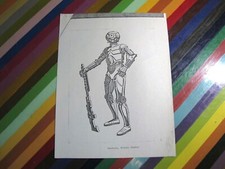 vtg 80s Star Wars Zuckuss Hunter Rick Hoberg toy concept art production copy