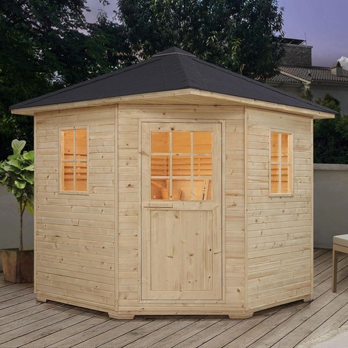 Outdoor bois sauna dans - outdoor, le