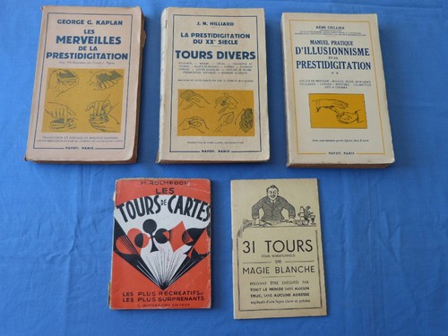 Lot livres anciens - livres, magie