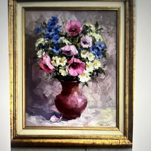 Peinture abstraite encadrée