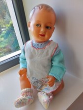 Antique SNF 52 Bathing Doll Size 55cm Celluloid 