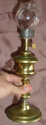 Lampe laiton pétrole ou - laiton,