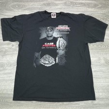 Dan Henderson Cage Fighter Shirt Mens XL Black MMA Authentic UFC Pride Tee