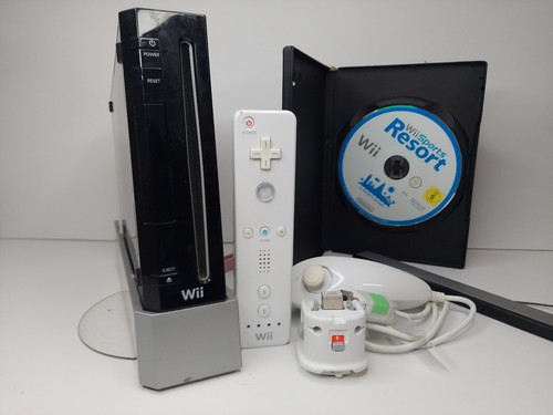 Console nintendo wii - console, noire