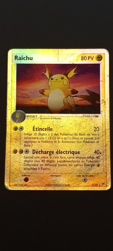 Raichu reverse carte - 13/95,