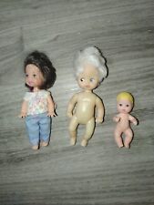 3 Mattel Baby Barbie Dolls and Vintage Games