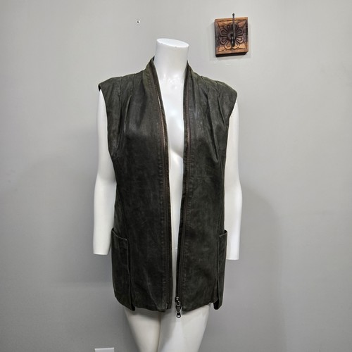 Italian leather vest us - it, 46