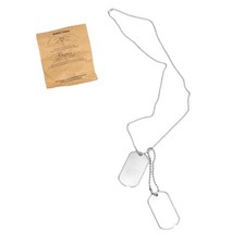 Dog Tags US WW2 - Militaria | Mon Casque M1