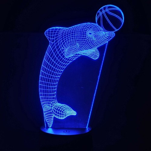 Lampe led dauphin - lampe,