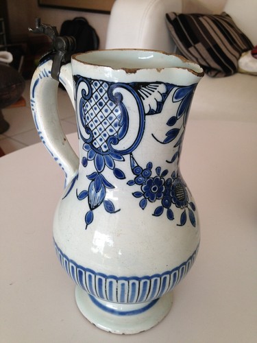 Ancien pichet faience - pichet,