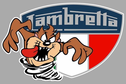 Lambretta left taz - taz, italie