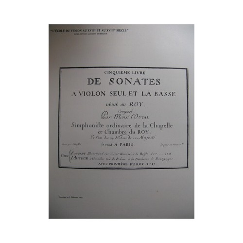 Duval françois sonate - duval,