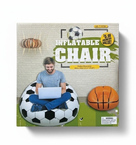 Inflatable soccer ball chair - ball,
