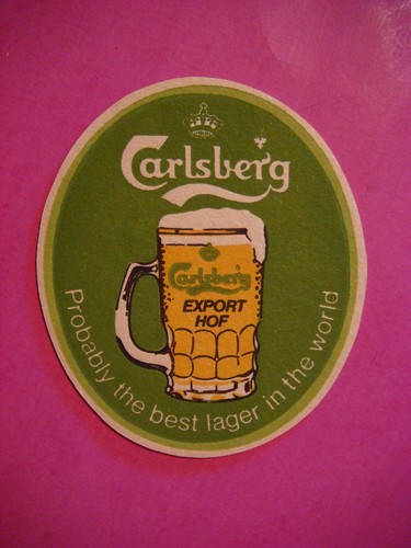 Sous verre bière carlsberg - bière, ~