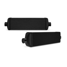 MISHIMOTO UNIVERSAL RACE EDITION INTERCOOLER JLINE BLACK BAR AND PLATE