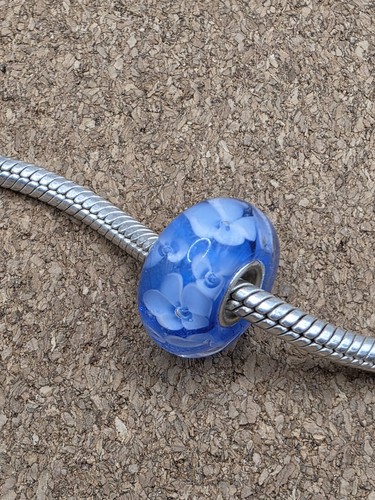 Authentic blue murano - blue, glass